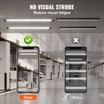 thumbnail image 4 of 10 Pack 4 FT LED Shop Light, 40W Linkable Hanging Fixture, 4500 LM Bright Ceiling Light with Power Cord & Switch, for Garage Home Office, 4 of 11