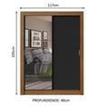thumbnail image 3 of Ropero Closet Madesa Dallas Plus 2 Puertas Corredizas con Espejo 4 Cajones MN, 3 of 5