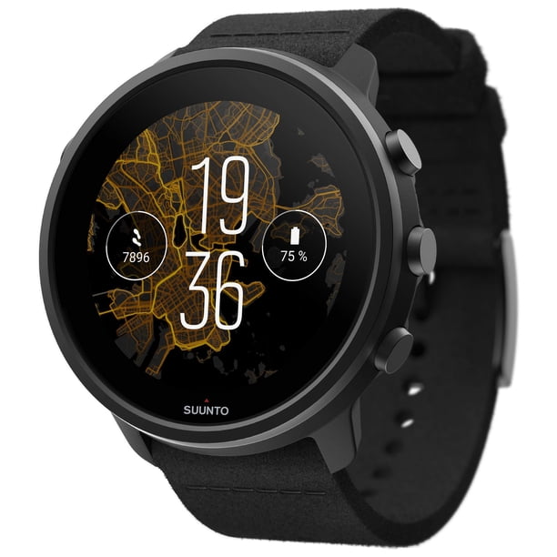 Reloj inteligente Suunto 7 GPS Sports de titanio negro mate