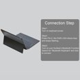 thumbnail image 4 of Teclado Inalámbrico Touchpad BT para Surface Pro 8/9/10/X (Retroiluminado), 4 of 9