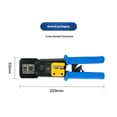 thumbnail image 6 of Multipurpose Ratchets Crimper Crimping Tool Set With Interchangeable Dies For Heat Shrink Butt Splices And Cable Lugs, 6 of 8