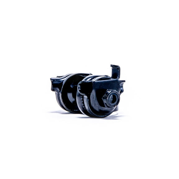 Zol Bicycle Bike Saddle Seat Gut Post Rail Clamp Black