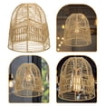 thumbnail image 3 of Shisuyan Chinese Style Imitation Rattan Lamp Shade Lamp Cover Lamp Decoration Lamp Accessories, 3 of 9