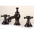 thumbnail image 3 of Kingston Brass KC7065BX 8 in. Widespread Bathroom Faucet, Oil Rubbed Bronze, 3 of 4