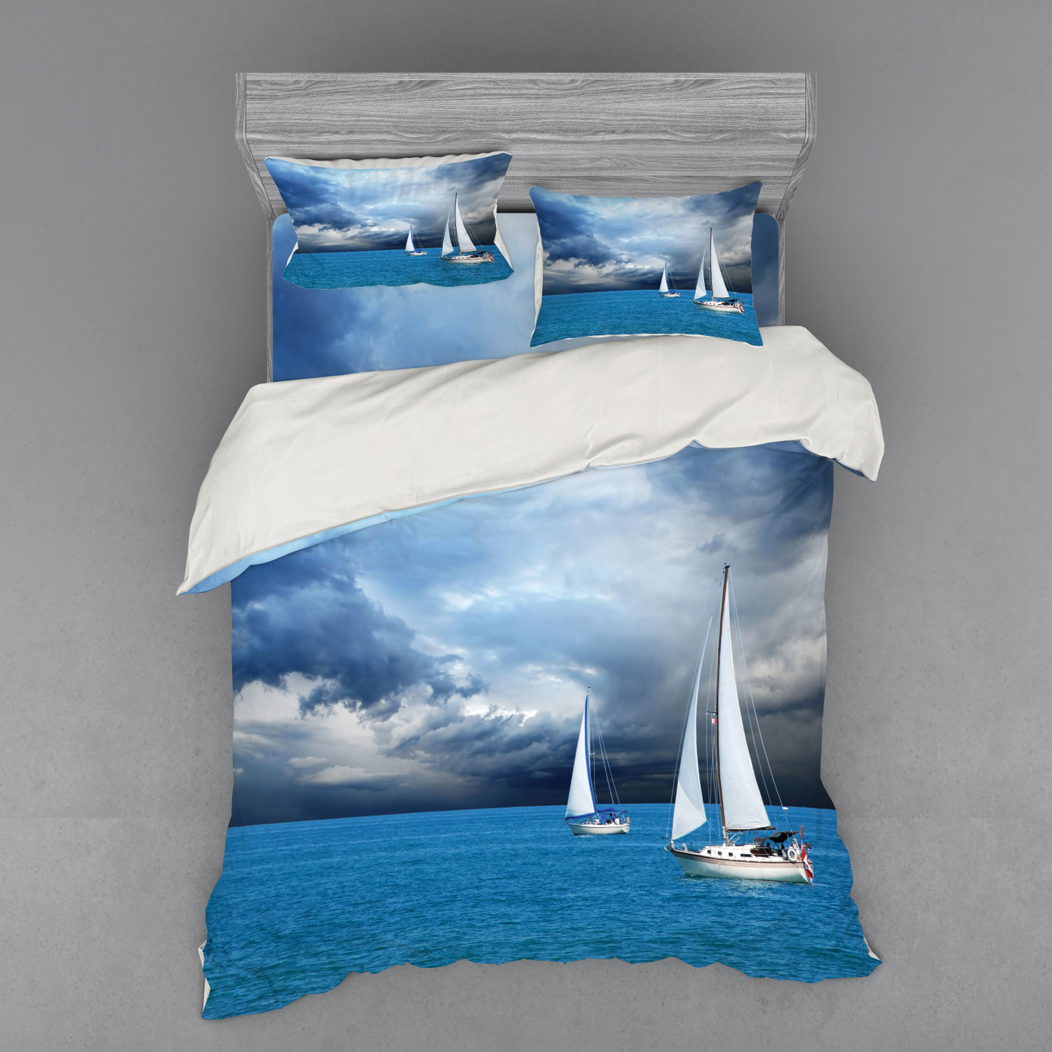 sailboat duvet