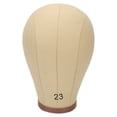 thumbnail image 4 of Cork Canvas Block Head,23in Canvas Block Head Canvas Mannequin Head Cork Canvas Mannequin Head Built for Precision, 4 of 14