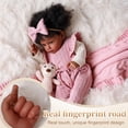 thumbnail image 4 of Muñeca Reborn BABESIDE Relike Black de 50 cm con kit de alimentación, 4 of 9