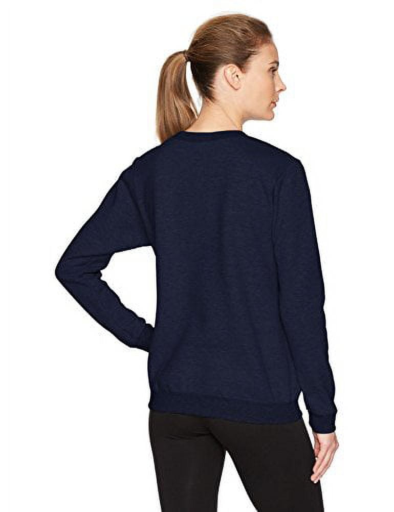 Gildan women's athleisure soft cotton crewneck fleece sweatshirt Clearance