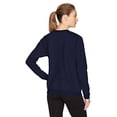 thumbnail image 2 of Gildan Women's Athleisure Soft Cotton Crewneck Fleece Sweatshirt, 2 of 2