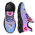 thumbnail image 1 of Zapatos de enfermera nuevos , zapatillas de malla transpirables para correr al aire libre, con patrón de asistente de enfermera, tenis casuales para mujer, calzado, 1 of 6
