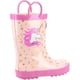 thumbnail image 3 of Cotswold - Botas de Agua Puddle   Diseño Unicornios para Niños/Niñas (Rosa), 3 of 4