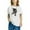 White, variant on Piuwrlz T-Shirts Tops for Kids Girls Short Sweatshirt Sleeve Printed V-Neck T Shirt Top Blue Size 5 Years