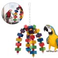 thumbnail image 2 of Juguete De Juego Con Percha Juguete De Loro De Madera, Juguete De Loro Colgante, Para Pájaros De Loro ANGGREK Otros, 2 of 8