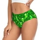 thumbnail image 2 of Fotbe St Patrick's Day2 Calzones Estampados para Mujer – Ropa Interior de Algodón, Cómoda, Suave y Elástica-Medium, 2 of 6