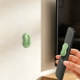 thumbnail image 2 of 1 Pack Magnetic Remote Control Holder Wall Mount, Upgraded No Drill Self-Adhesive TV Remote Organizer, Universal Silicone Remote Control Storage for TV, Fan, AC, Media & RV Accessories,Green, 2 of 8