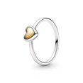 thumbnail image 1 of Letra Mamá Brillante Alas De Ángel Doble Forma De Corazón Anillo De Regalo + Bolsa De Franela Gao Jiahui  unisex, 1 of 2