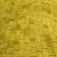 thumbnail image 1 of Ahgly Company Machine Washable Indoor Square Transitional Dark Golden Rod Brown Area Rugs, 8' Square, 1 of 7