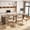 Brown, variant on Multifunctional extendable console table, Walnut