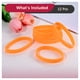 thumbnail image 4 of Uxcell 12Pcs Pulseras de Goma, Pulseras de Silicona de Color Sólido para Deporte/Ejercicio/Baloncesto Hombres Mujeres Adolescentes [Naranja], 4 of 6
