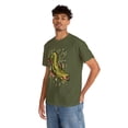 thumbnail image 3 of Musky Fishing Camouflage American Flag Muskie Unisex Cotton Tee, 3 of 4