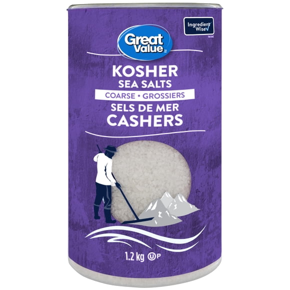 Great Value Kosher Coarse Sea Salts