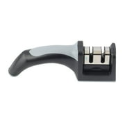 2 Stages Household Knife Sharpener Carbide Ceramic Professional Stone Handle