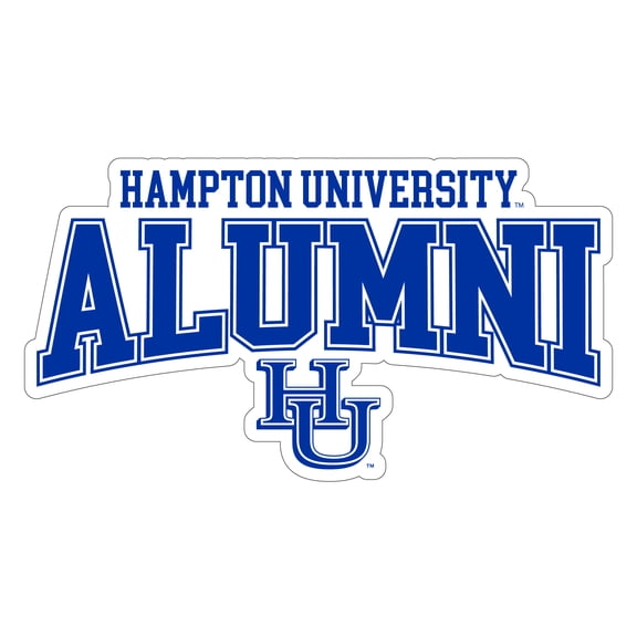 Hampton University Laser Cut Alumni Vinyl Sticker - Officially Licensed (3-Inch)