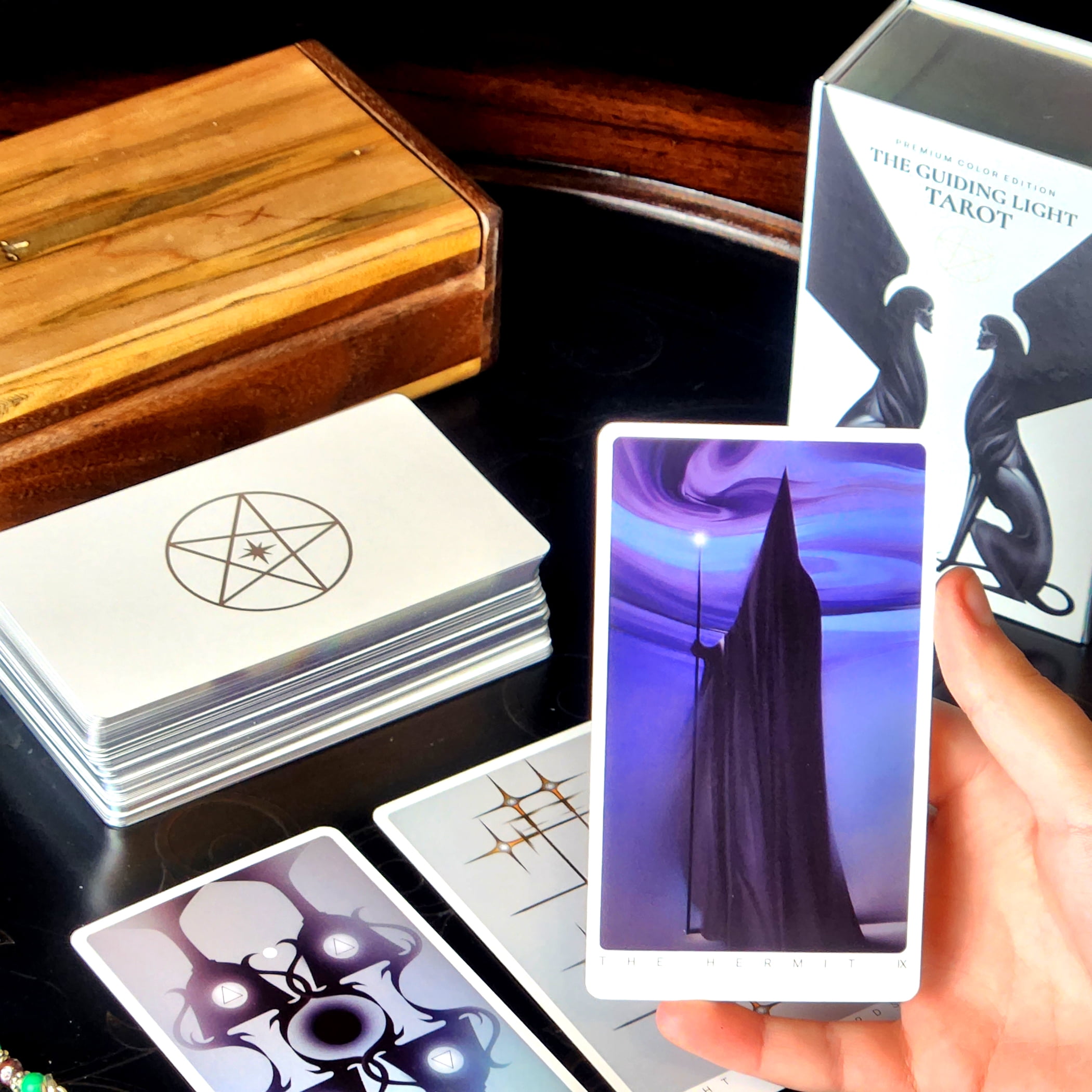 The Guiding Light Tarot Cards Deck, English
