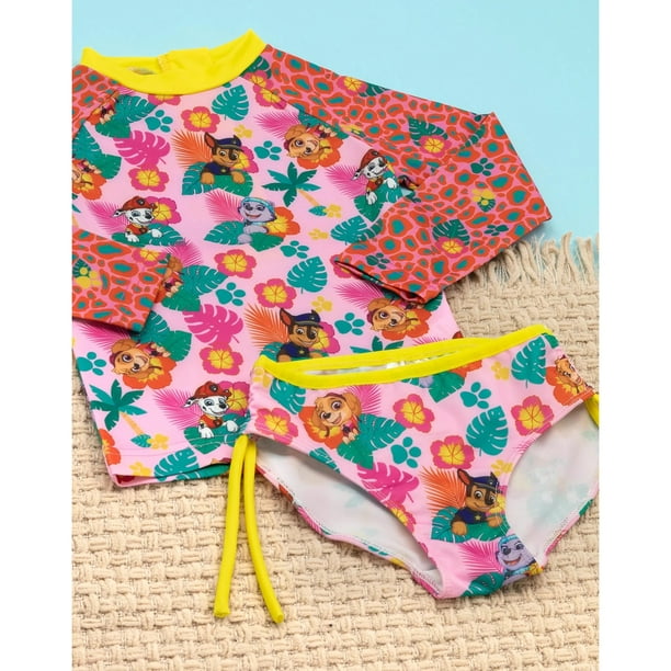 Paw patrol bathing suit best sale girl
