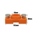 thumbnail image 3 of Ayuda Para La Aplicación De Pegamento Kit de herramientas para aplicar pegamento en tiras de sellado de bordes para carpintería, muebles y reparación de pisos (naranja, 1 unidad) JASKFLY, 3 of 4
