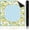 Blue Summer Lemon, variant on Chinoiserie Mahjong Mat with (Without dice) 31.5" x 31.5" Blue Mahjong Table Mat Paisley Pattern Table Cover Non Slip Noise Reduction Gaming Cover for Card, Board Tile Games