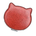 thumbnail image 4 of Unique Bargains 1 Pc Women Cat Style Makeup Mirror for Travel and Vacation Red, 4 of 5