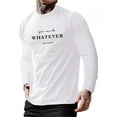 thumbnail image 1 of Playera De Hombre Tenis Manga Larga Deportivas Negra Casual, 1 of 7