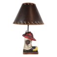 thumbnail image 2 of American Hero Fire Fighters Fireman Boot And Helmet Table Lamp With Laced Shade, 2 of 8