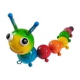 thumbnail image 2 of YiJuHui Vintage Tin Articulated Caterpillar Toy, Flexible Poseable Rainbow Animal Ornament, Nostalgic Distressed Metal Craft for Home Decor Picnic Holiday, 2 of 6