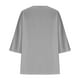 thumbnail image 5 of Vestidos Casuales Para Mujer, Blusas De Mujer De Moda Moda de verano para mujer, cuello en V, ocio, manga tres cuartos, color liso, 5 of 6