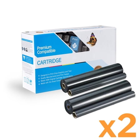 Cartridge compatible with Panasonic Compat Refill Rolls KX-FA136 2-pack!