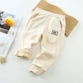 thumbnail image 2 of HUANBAI Toddler Kids Baby Girls Boys Pants Athletic Active Jogger Pants Sweatpants Lined Thick Winter Warm Long Bottoms Trousers 2-3 Years, 2 of 3