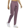 thumbnail image 2 of Adidas Women’s Relaxed Fit Tapered Legs Fleece Pant Small Shadow Fig in Color, 2 of 3
