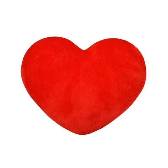 AOOOWER Fluffy Throw Pillows Heart Shape for Friends Valentine's Day Comfortable
