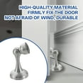 thumbnail image 6 of TALENO Door Stoppers for Bottom of Door,Anti-Collision Buffer Design Magnetic Door Stopper,Matching Screws Security Door Stopper,sliver, 6 of 7