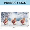 thumbnail image 5 of Squirrel and 1 Piece Pine Cone Animal Pine Tree Snowscape Christmas Magnetic Fluorescent Light Covers, 2x4 Ft, Magnetic Light Covers for Ceiling Lights Classroom Office Home Decor, 5 of 9