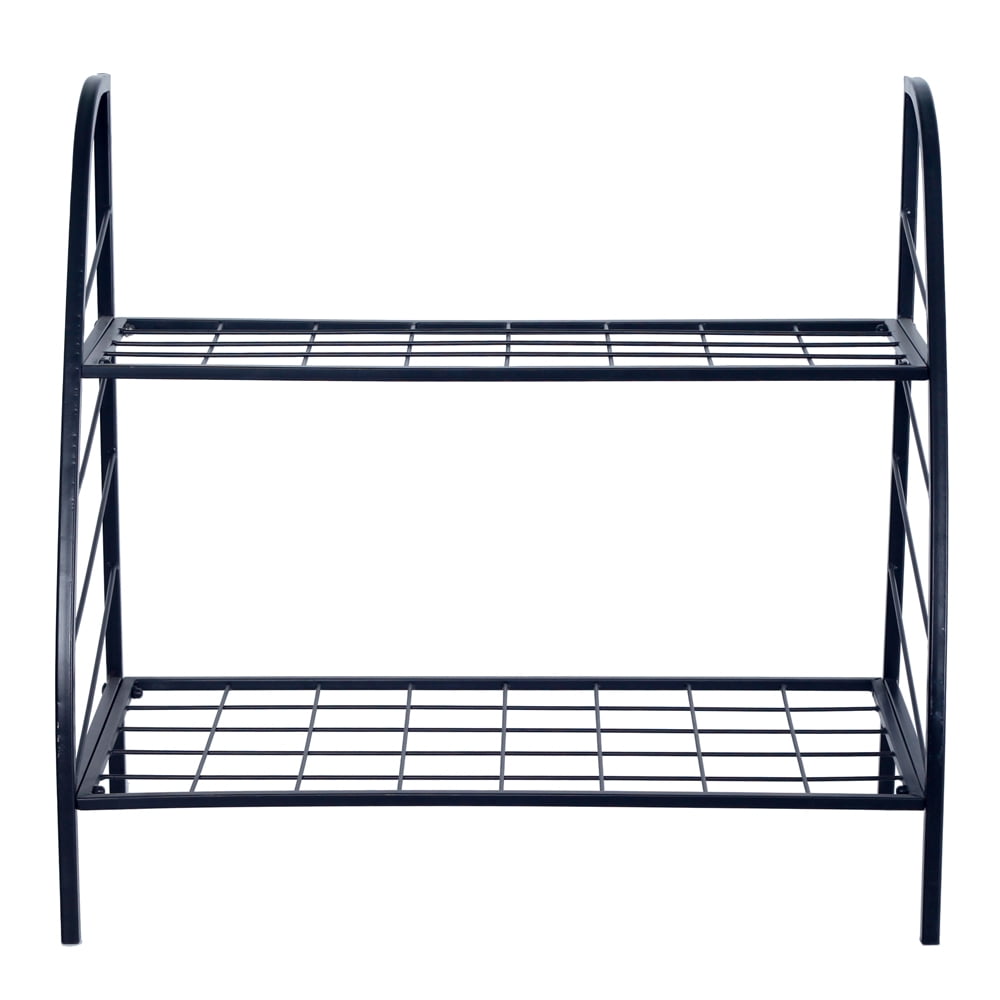 Private Jungle 2-Tier Indoor/Outdoor Metal Plant Stand, Flower Pots Holder, Plant Display Rack, Stand Shelf, Shoe Organizer, Utility Storage Organizer Rack Private Jungle 2-Tier Indoor/Outdoor Metal Plant Stand, Flower Pots Holder, Plant Display Rack, Stand Shelf, Shoe Organizer, Utility Storage Organizer Rack