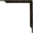 thumbnail image 4 of Ekena Millwork 2"W x 16"D x 16"H Stockport Steel Bracket, Antiqued Warm Silver, 4 of 12