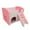 Pink, variant on Hamster House, Hamster Hideout Exercise Toys Accessories with Funny Climbing Ladder, Luxury Two Layers Hut for Dwarf Hamster, Rat, Gerbil, Mouse