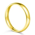 thumbnail image 2 of Genuine Solid 14k Yellow or White Gold 3mm Comfort-fit Polished Wedding Band for Men/Women Sizes 4-12, 2 of 6