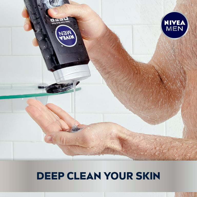 MEN DEEP Active Charcoal Body Wash, 16.9 Oz Bottle - Walmart.com