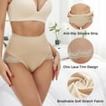 thumbnail image 4 of Lilvigor 2022 New Style Tummy Control Shapewear Panties for Women Butt Lifter Panties High Waisted Thong Shapewear Seamless Lace Shaping Briefs, 4 of 7