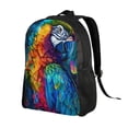 thumbnail image 2 of Fuzoiu Colorful Parrot Jungle Dream Print Laptop Backpack,Work Business Backpacks, Large Capacity Nurse Bag College Bookbag for School, Waterproof Casual Daypack for Travel, 2 of 8
