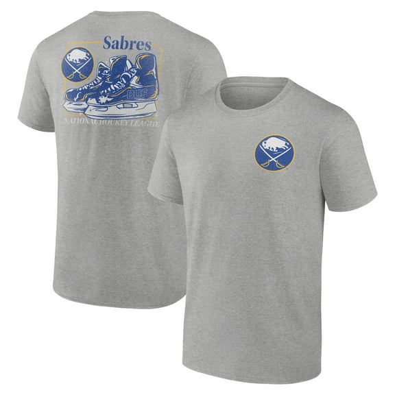 Men's Heather Gray Buffalo Sabres Glory Skates T-Shirt